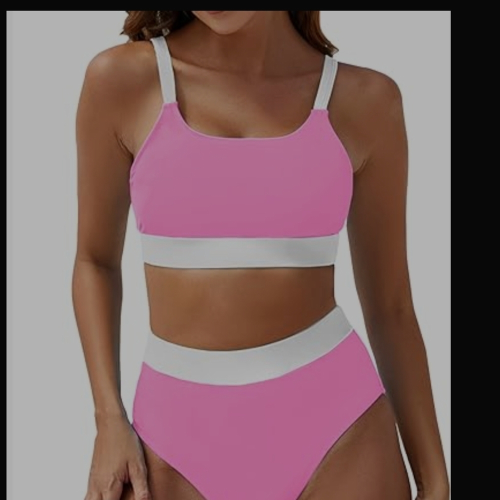 Women's Two Piece High Waisted Bikini Bathing Suit